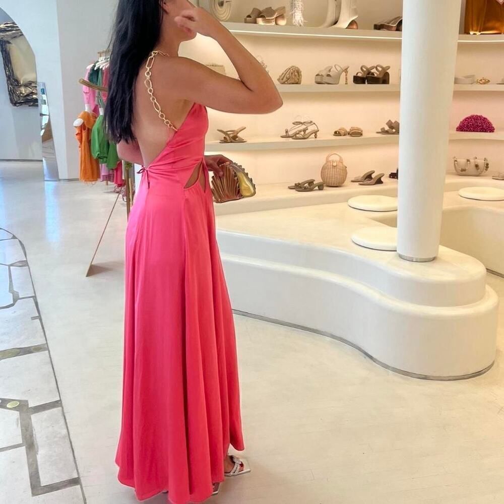 CULT GAIA  Althea Silk Blend Gown Large - Picture 7 of 10
